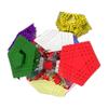 Yuxin 7x7 Teraminx Huanglong Megaminx Kostka Skládačka Cubo Magico Bez samolepek Megaminxeds Profesionální vzdělávací hračka bez samolepek