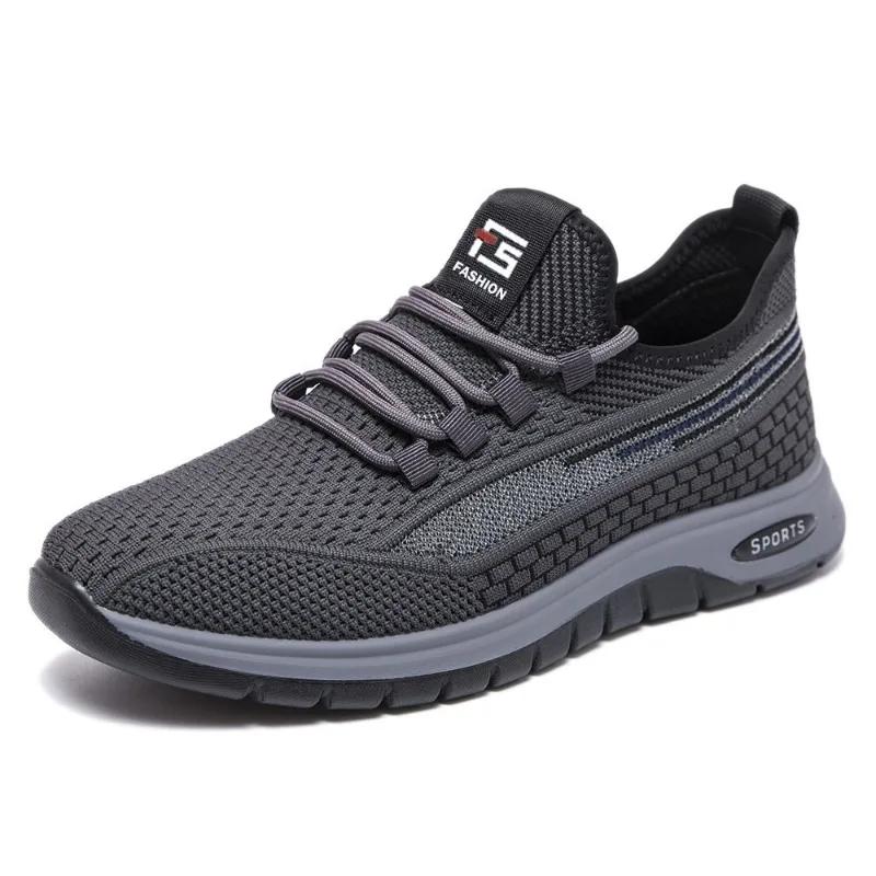 New Men's Shoes Sports Flats Casual Shoes 2024 New Fashion Breathable Walking Shoes Lightweight and Comfortable Men's Shoe