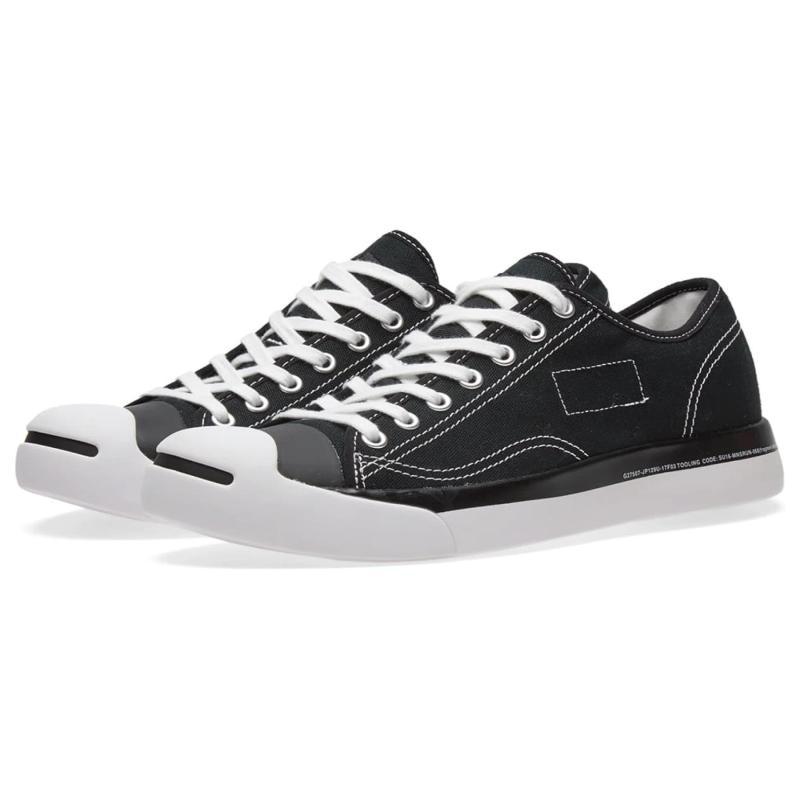 Fragment X Converse Jack Purcell Comfortable Low-top Canvas Shoes Unisex Black