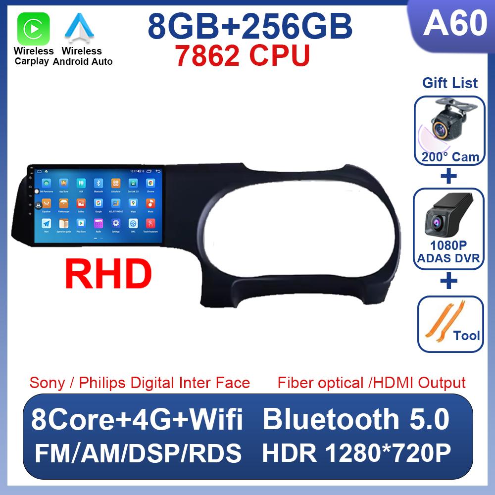 Android 14 Pentru Hyundai i10 2019 2020 2021 Radio Auto Video Stereo DSP Carplay Navigație GPS 4G WIFI 2 Din Fără Player DVD 8 Nuclee