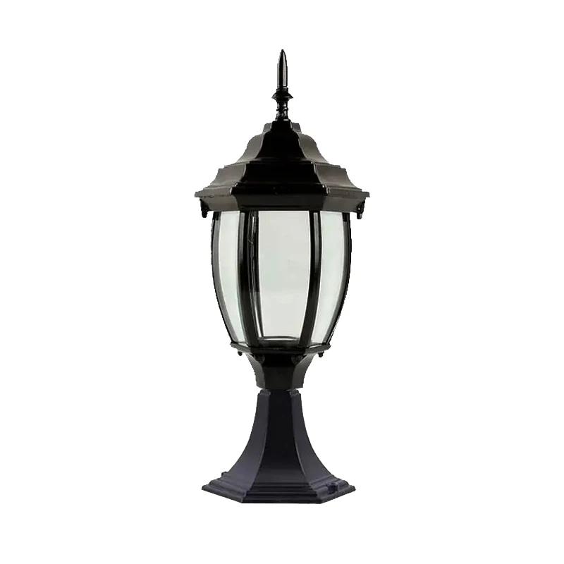 European Style Outdoor Waterproof Fence Column Head Lamp Home Gate Villa Outdoor Garden Courtyard Column Wall Head Lamp