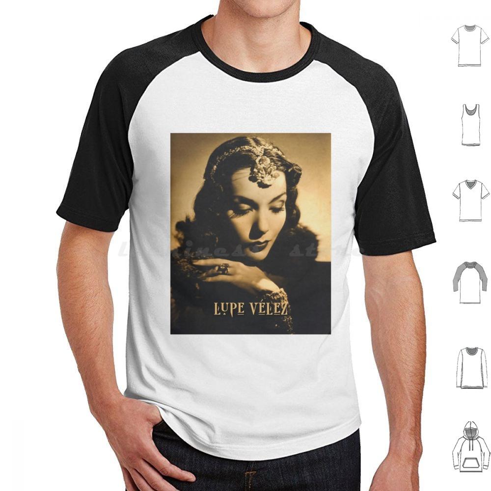 Lupe Vélez T Shirt Big Size 100 Cotton Lupe Vélez Mexican Actress Dancer Singer Golden Age Of Hollywood Cinema Film Star Movie