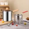 Yoshida Craftsman 304 Stainless Steel Mini Frying & Milk Pot Set