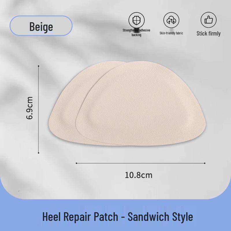 Self-Adhesive Foam Heel Repair Patches for Sneakers and Boots