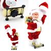 Slides Skateboard Electric Santa Toys Swing Hat Dancing Santa Claus Toys  Decoration
