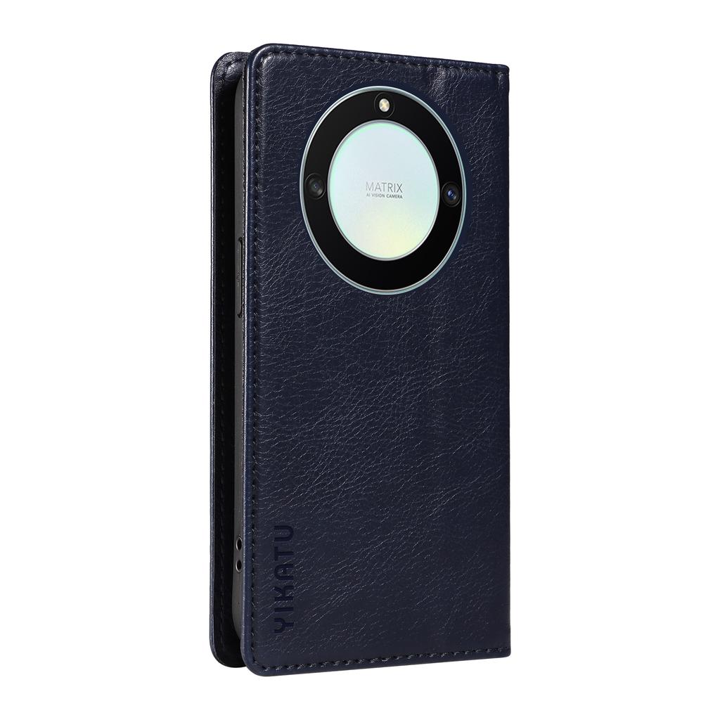 YIKATU YK-006 For Honor X40 5G/X9a 5G/Magic5 Lite 5G Leather Case Litchi Texture Phone Wallet Cover