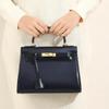 Borsa a tracolla da donna in vera pelle quadrata morbida con cerniera grande capacità stile vintage
