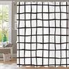 Modern Minimalist Leaf Theme Shower Curtain 3D Printing Fabric Leaves Bathroom Curtains For Home Decoration Curtain With Hooks