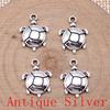 Turtle Shaped Charms Pendant For Bracelet Necklace Jewelry Making Craft Findings