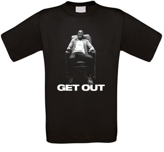 Get Out Horror Cult Movie T-Shirt All Sizes XXXL