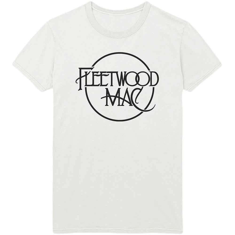 Fleetwood Mac Classic Logo White Official Tee T-Shirt Mens Unisex