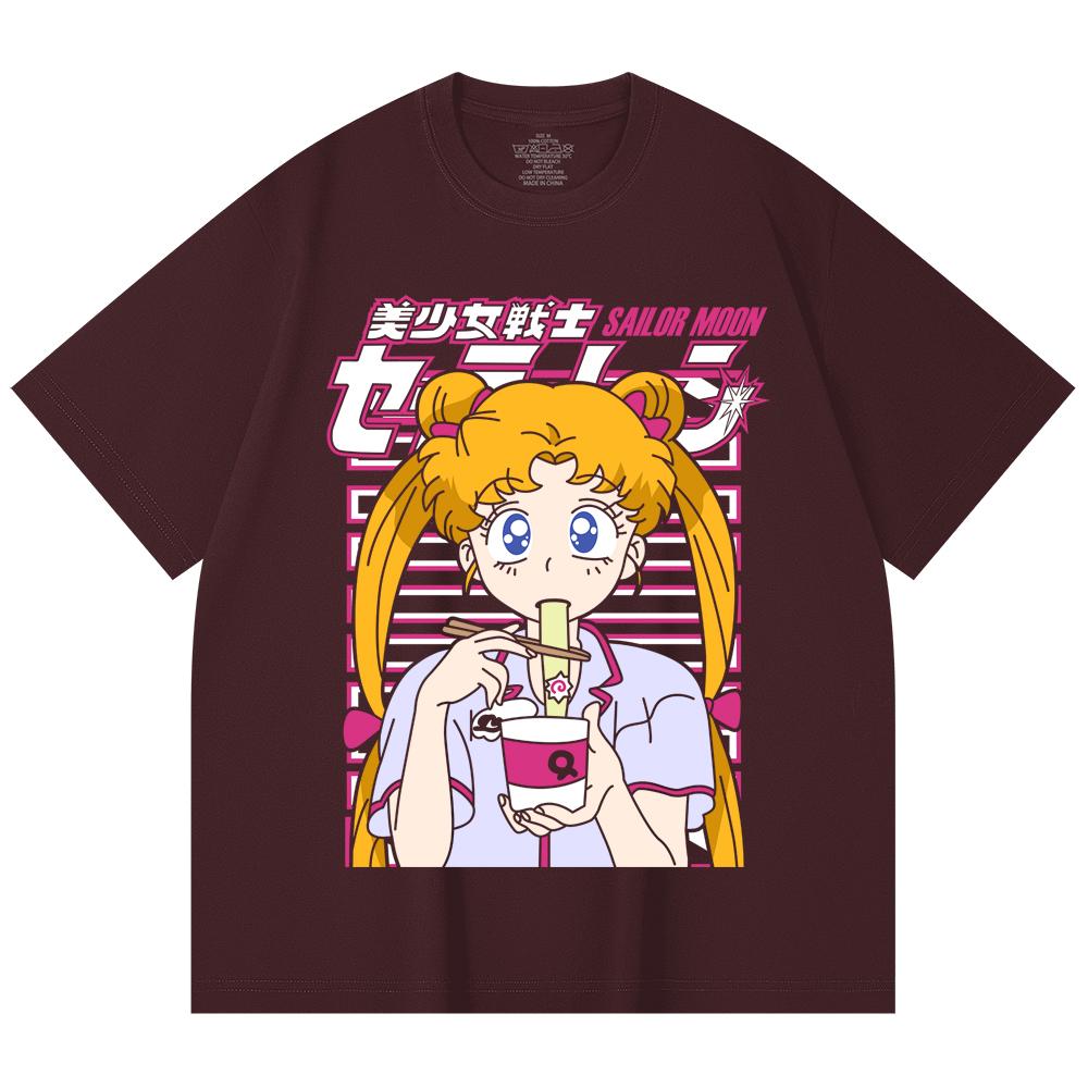 

230 Gsm 100% Cotton Sailor Moon V3 Minako Print Unisex Heavy Cotton T Shirt 2XL