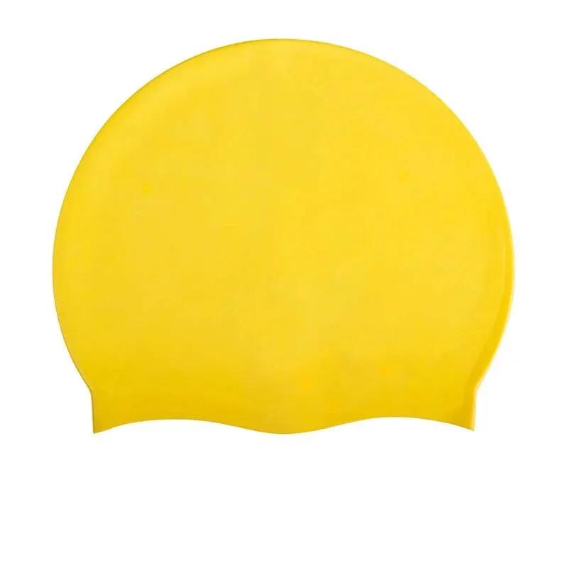 Swimming Cap Silicone Waterproof Swim Hat for Men Women Adult Kids Pool Caps Diving Swimming Equipment Elastic Caps 2025
