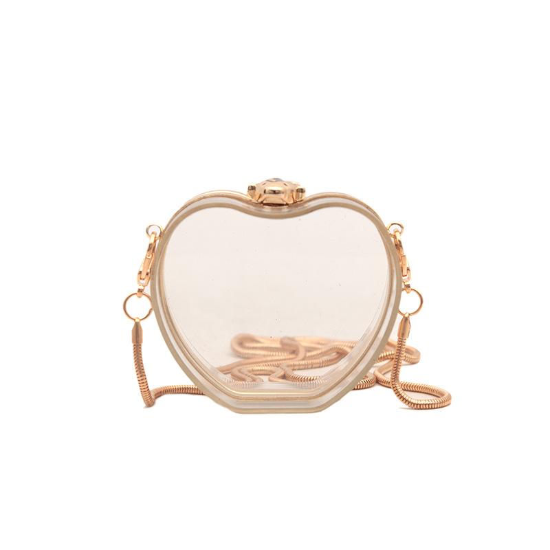 Fashion Niche Acrylic Bag 2025 New Forest Soft Girl Fashion Transparent Jelly Bag Crossbody Mini Bag Tide