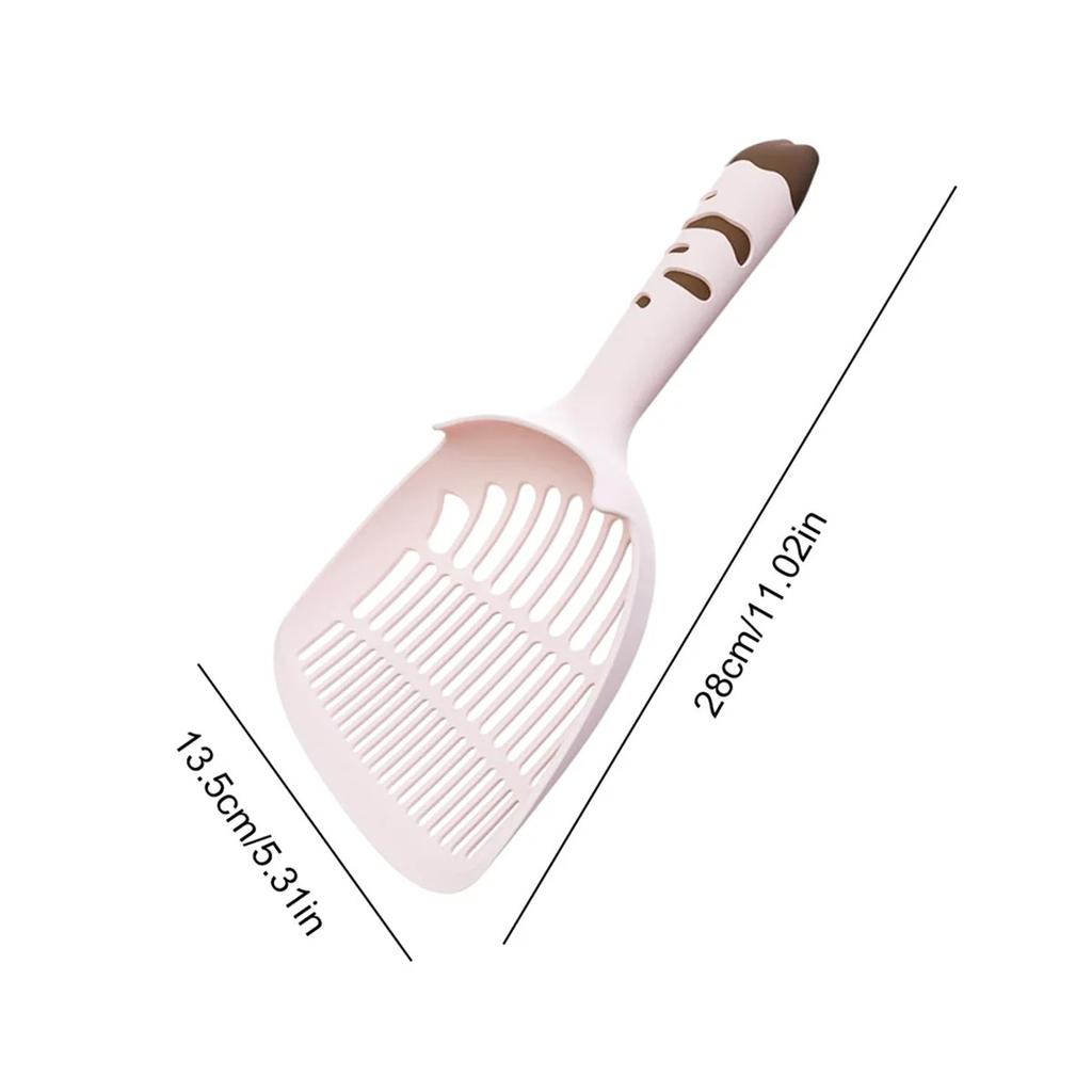Cat Litter Shovel Scoop Plastic Pet Toilet Poop Artifact Garbage Sand Shovel Pet Cleaning Artifact Dog Shovel Pet Cleaning Tool