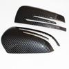 For Mercedes-Benz C-Class W204 2007-2013 C180 C200 C250 C300 C350 C63 AMG chrome carbon fibre Side Rearview mirror cover trim