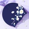 Swim Caps for Women Soft Silicone Swimming Caps Large Size Long Hair Ear Protection Floral Printed Swimming Cap Pool Accessories