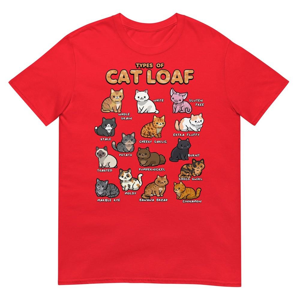 Types Of Cat Loaf Cute Kitten Kawaii Cats Cat Lover TShirt S