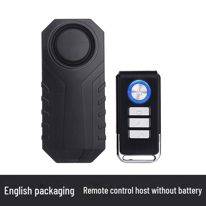 Hochempfindlicher, wasserdichter Mountainbike-Alarm mit Fernbedienung mit großer Reichweite und Erkennung lauter Vibrationen