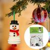 DIY Button Christmas Crafts Ornament Kit Christmas Ornament Kit Homemade Sewing Ornaments Fun Holiday Decorations for All Ages