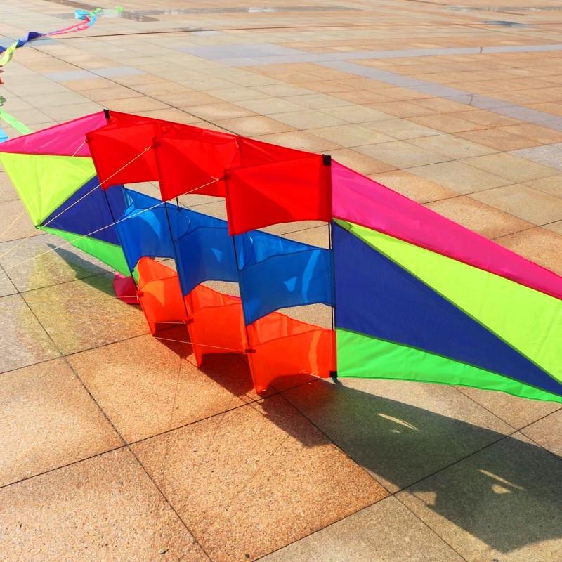 Weifang Easy-Fly Rainbow Glider: Large Adult Triangle Kite