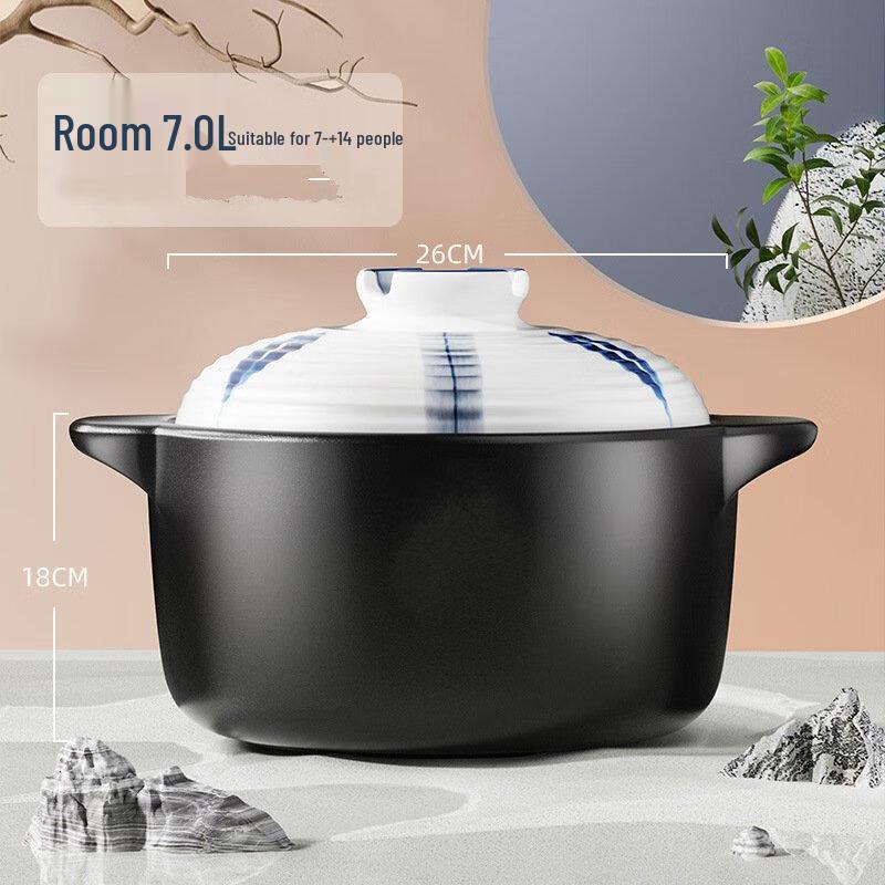 Wutuo Ceramic Clay Pot for Gas Stoves