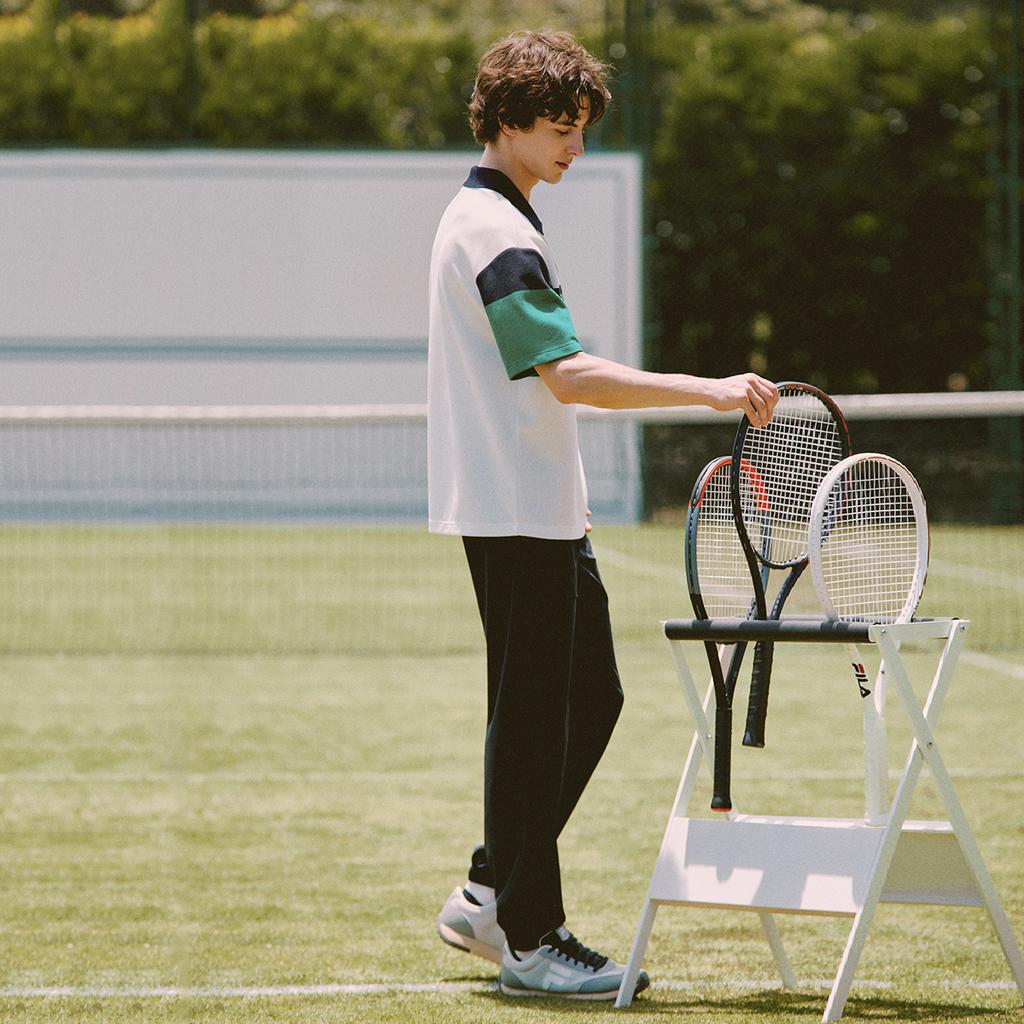 New FILA ORIGINALE Polo Shirt Men's F11M539102F-WT