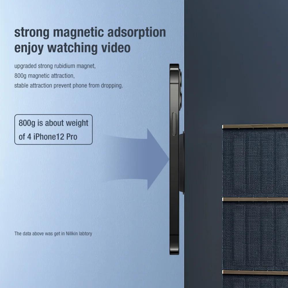 Silný Magsafe Magnetický Kroužek Držák Telefonu do Auta na Zeď Magnetický Držák do Auta pro Iphone 15 14 Pro Max Samsung Xiaomi Telefon Příslušenství
