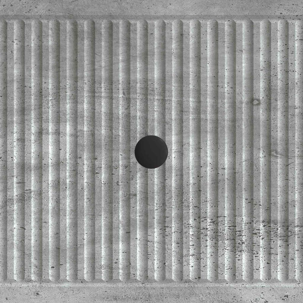 Coffee Table Concrete Grey 49 x 50 x 40 cm Particleboard