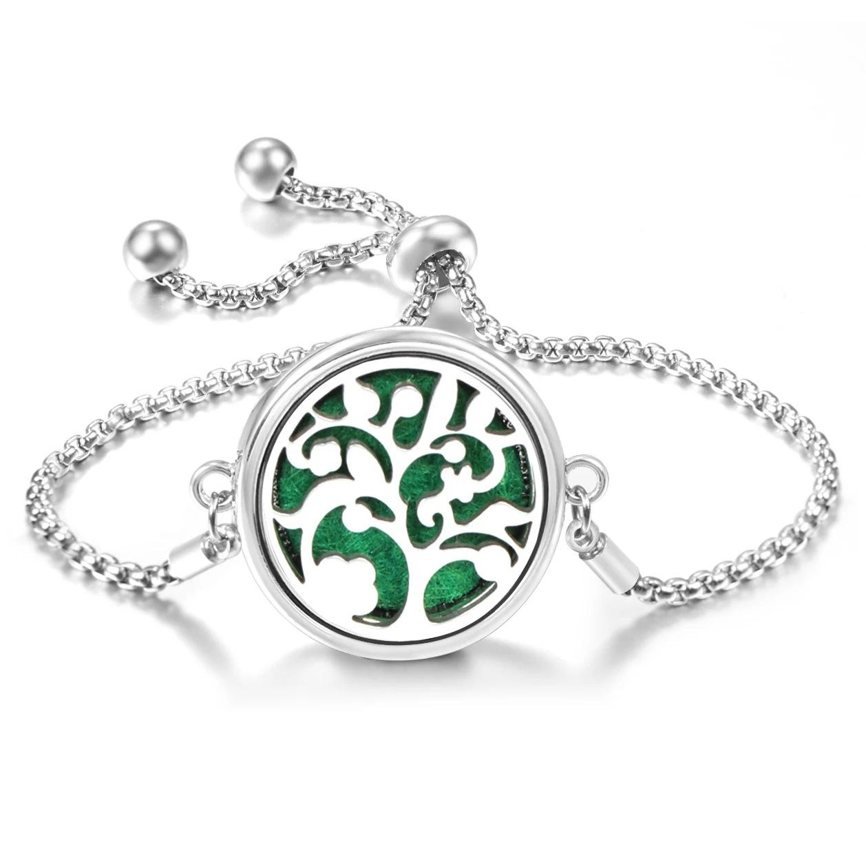 

Hollowed Out Scented Integrated Insert Bracelet One Size