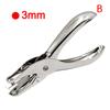 Single Hole 3Mm/6Mm Pore Diameter Punch Pliers Hand Paper Scrapbooking Punches