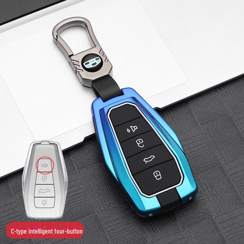 Kryt na kľúč od auta Geely Xingyue pre rôzne modely (2024) - Kvalitný prémiový kryt pre Boyue, Xingrui, Haoyue, Binyue.