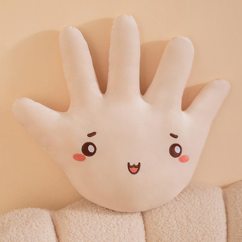 Creative Palm Pillow Plush Toy Small Hand Doll Kindergarten Baby Performance Props Children'S Soothing Ragdoll