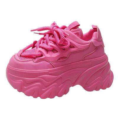 Módne Nové Tenisky na Vysokej Platforme Dámske Hrubá Podrážka Športové Dámske Tréningové Topánky Vulkanizovaná Obuv Žena Mohutné Tenisky Zapatillas Mujer 8,5CM
