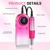 June 2025 Portable MS-901 Rechargeable Nail Drill for Professional High-Speed Nail Removal