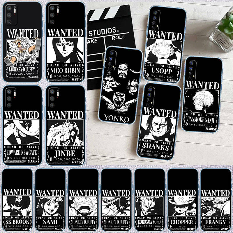 MH153 Wanted One Piece Phone Case for Motorola Edge 20 30 S30 40 50 Fusion Lite Plus Pro Neo Ultra One Power Action Macro Hyper Vision Zoom