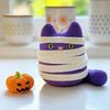 Kit de Croșetat pentru Halloween pentru Începători Pisică Croșetată Dovleac Kit DIY Kit de Meșteșug Animal Croșetat Cadouri de Halloween pentru Adulți Copii