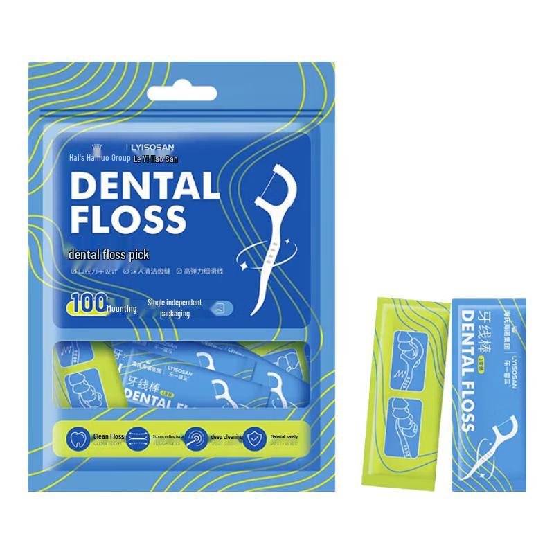 Individually Wrapped Dental Floss Sticks