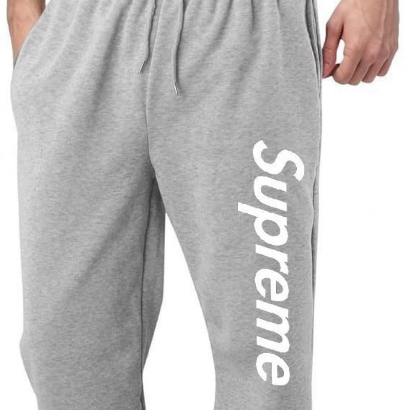 Supreme Style Printed Hoodie Unisex Loose Drop Shoulder Sweatshirt Casual Streetwear