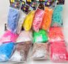 600 Stück Gummi-Webarmband für Kinder, Haare, Bunt, Gummi-Bänder, Gewebtes Armband, DIY-Spielzeug, Weihnachten, Strickgeschenk