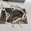 1 PZ Collana Irregolare Imitazione Perla Choker Avvolgente Donna Dolci Perline Catena Collo Strass Lusso Leggero Gioielli da Festa di Alta Gamma
