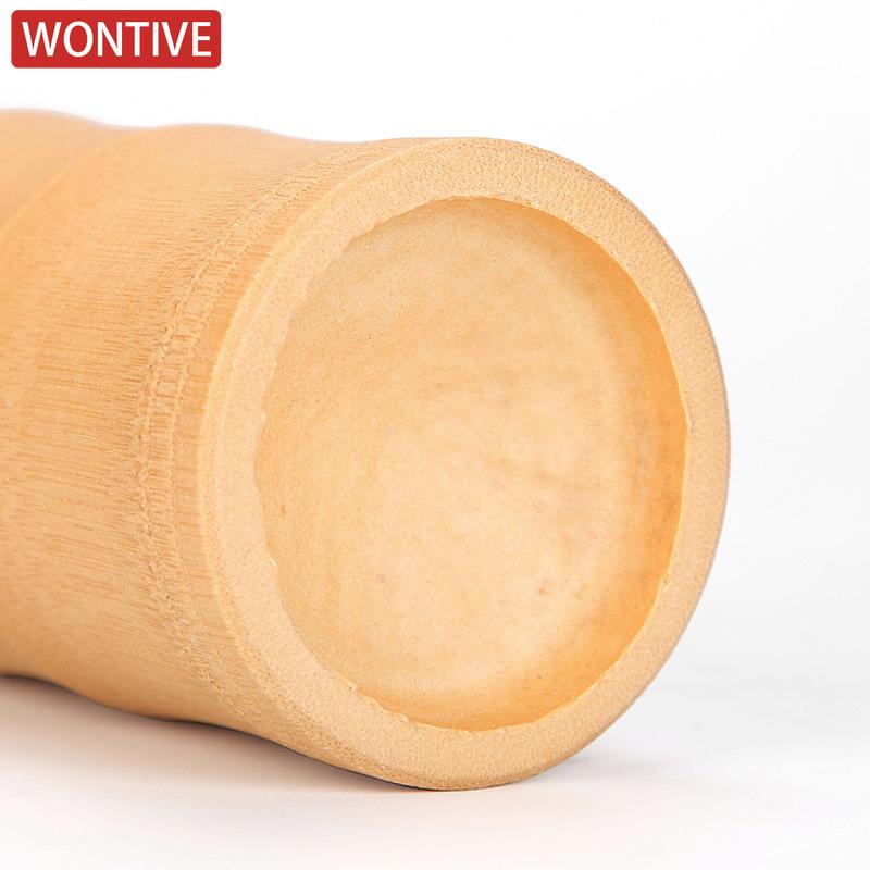 6 szt. Bambusowy Zestaw Akcesoriów do Ceremonii Herbacianej z Wiaderkiem do Przechowywania Premium Akcesoria do Ceremonii Herbacianej dla Autentycznego Doświadczenia Herbacianego