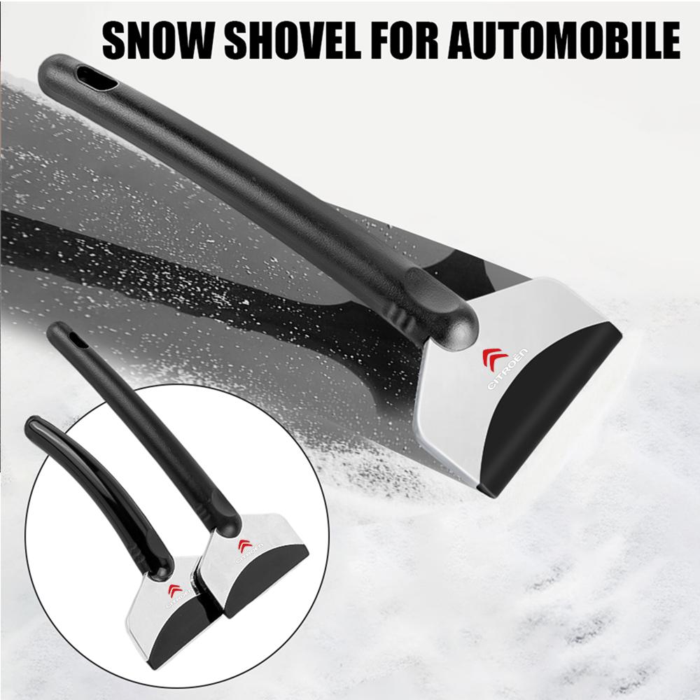Car Snow Shovel Defrosting Ice Scraper Tool Snow Removal For Citroen C4 C3-XR C5 Aircross C6 C-quatre Picasso C-Elysee C4L C3L