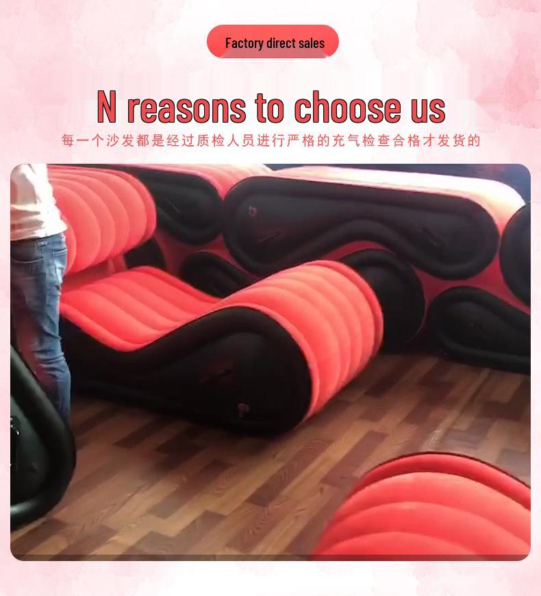 Canapea gonflabilă versatilă - Fotoliu pliabil, portabil pentru adulți