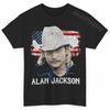 Alan Jackson USA Flag Vintage 90s Country Music T-Shirt S-5XL Men Women Unisex