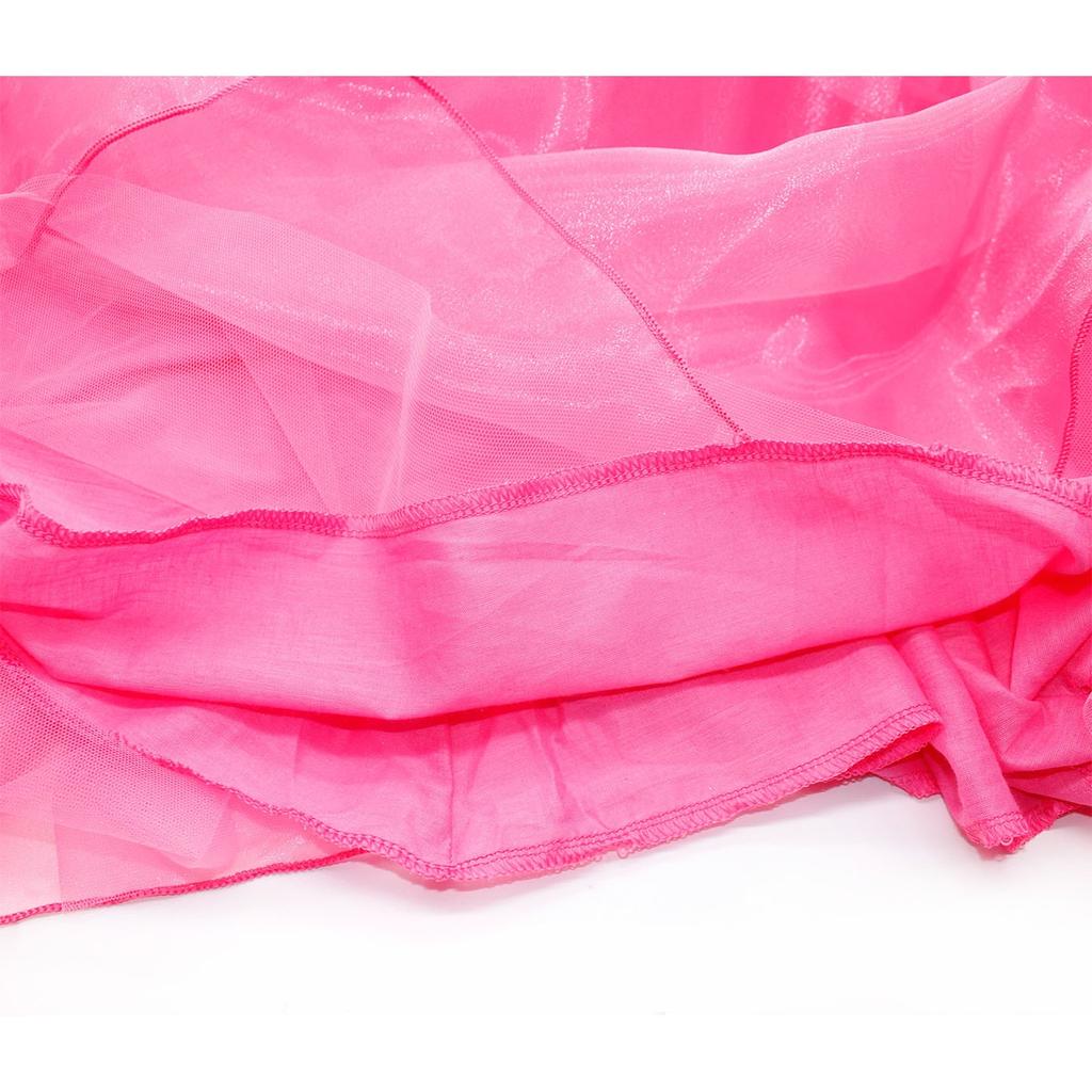 Aurora Princess Dress with Crown and Scepter 5-6 Years 120 Cm Pink Costume Set