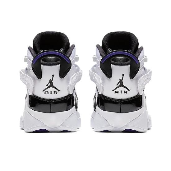 Air Jordan 6 Rings GS White Black 323419-104