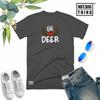 Oh Hirsch T-Shirt Weihnachtsmann Rentier Rudolph Herz Elf Spaß Weihnachten Xmas Geschenk Unisex Oberteil