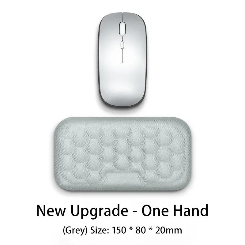 Slow Rebound Memory Cotton Mouse Pad Wholesale Wrist Keyboard Hand Mouse Pad Wristband Silicone Computer Mouse Wrist Pad