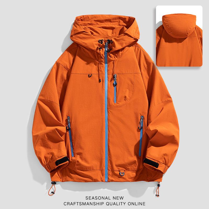 

New Spring Casual Jacket for Men Windproof Waterproof Jacket 3XL